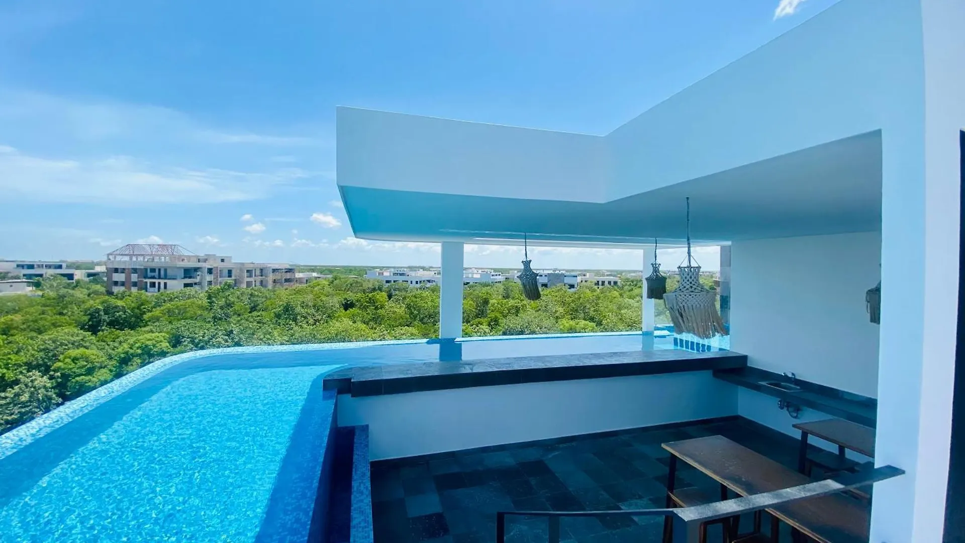 Apartment Oscar Wilde - Ph With Private Rooftop And Plunge Pool & Gym & Beach Club Access Tulum