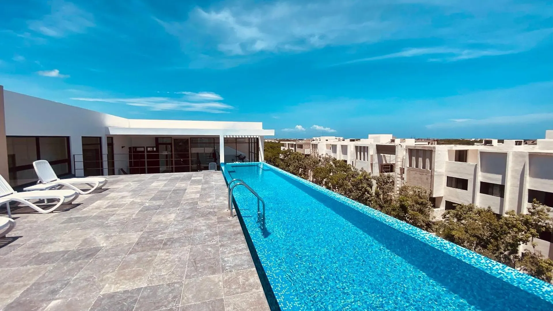 Oscar Wilde - Ph With Private Rooftop And Plunge Pool & Gym & Beach Club Access Tulum Apartment